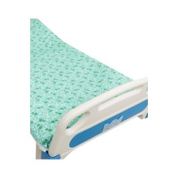 SKMPBH003 design hospital bed nursing bedding three-piece set pure cotton blue and white strip bed sheet quilt cover quilt cover pillowcase SKMPBH003 design hospital bed nursing bedding three-piece set pure cotton blue and white strip bed sheet quilt cover quilt cover pillowcase